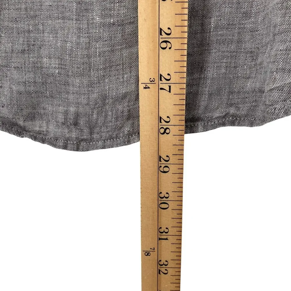 Banana Republic Linen Button Down Shirt Camden Fit Small Mens Breathable Summer